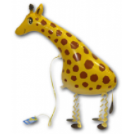 Giraf walking folie ballon 28" (u/helium)